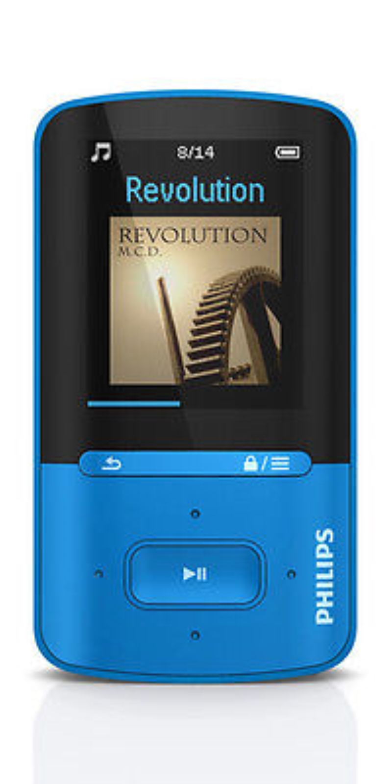 PHILIPS Lettore MP4 Philips 4 GB blu
